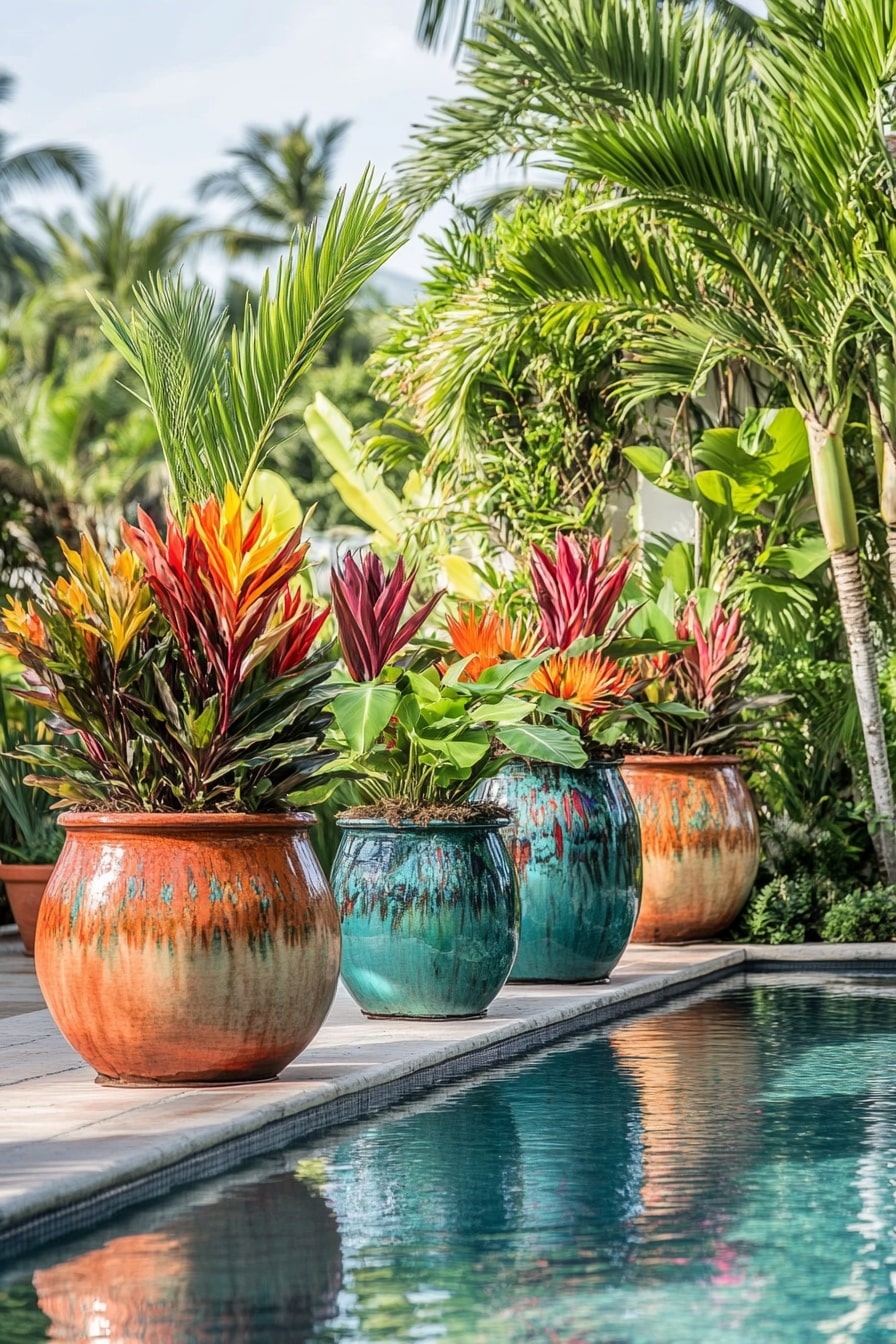 Tropical Plant Containers