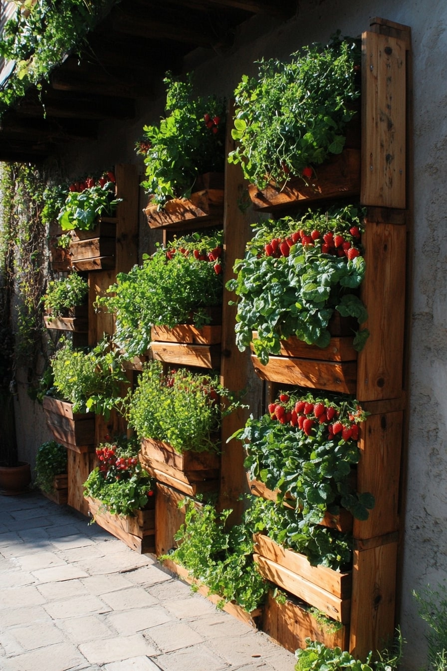 Vertical Herb Garden