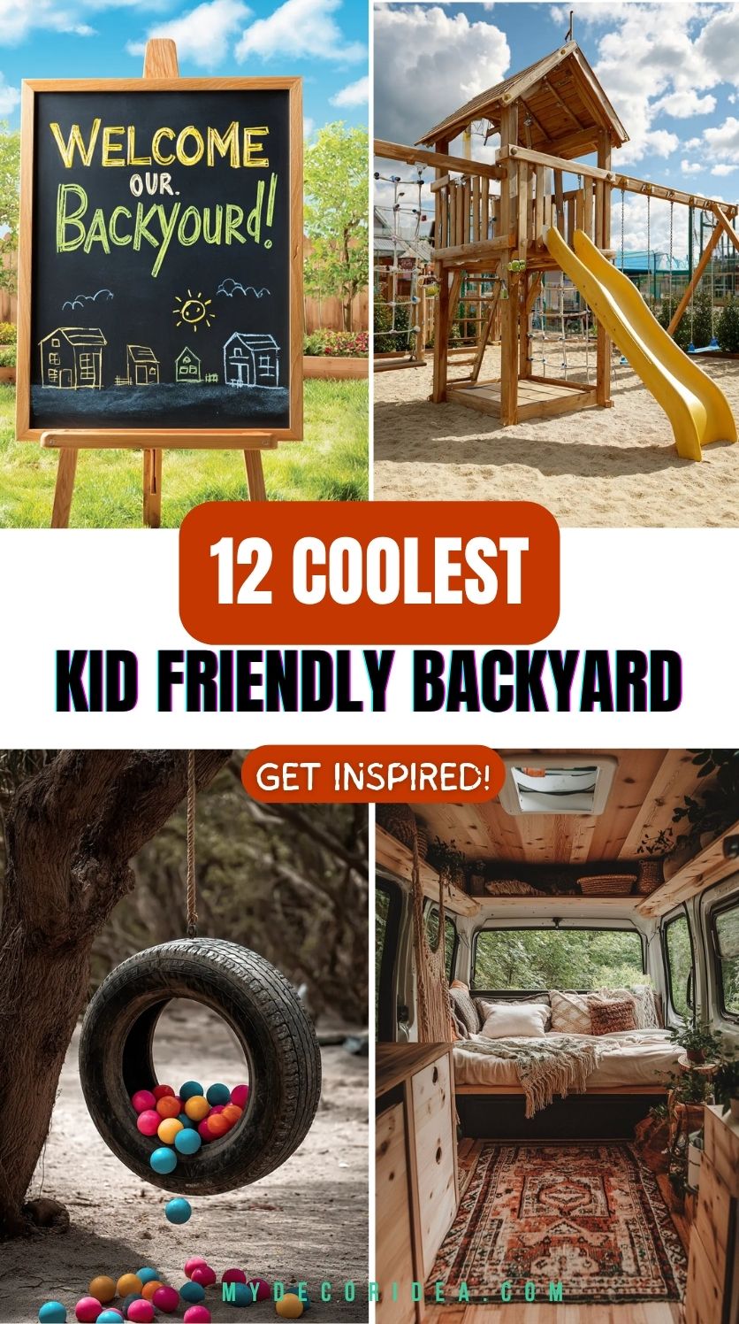 12 Coolest Kid Friendly Backyard Ideas
