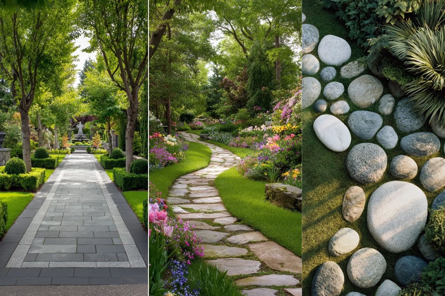 20 Cheap DIY Walkway Ideas