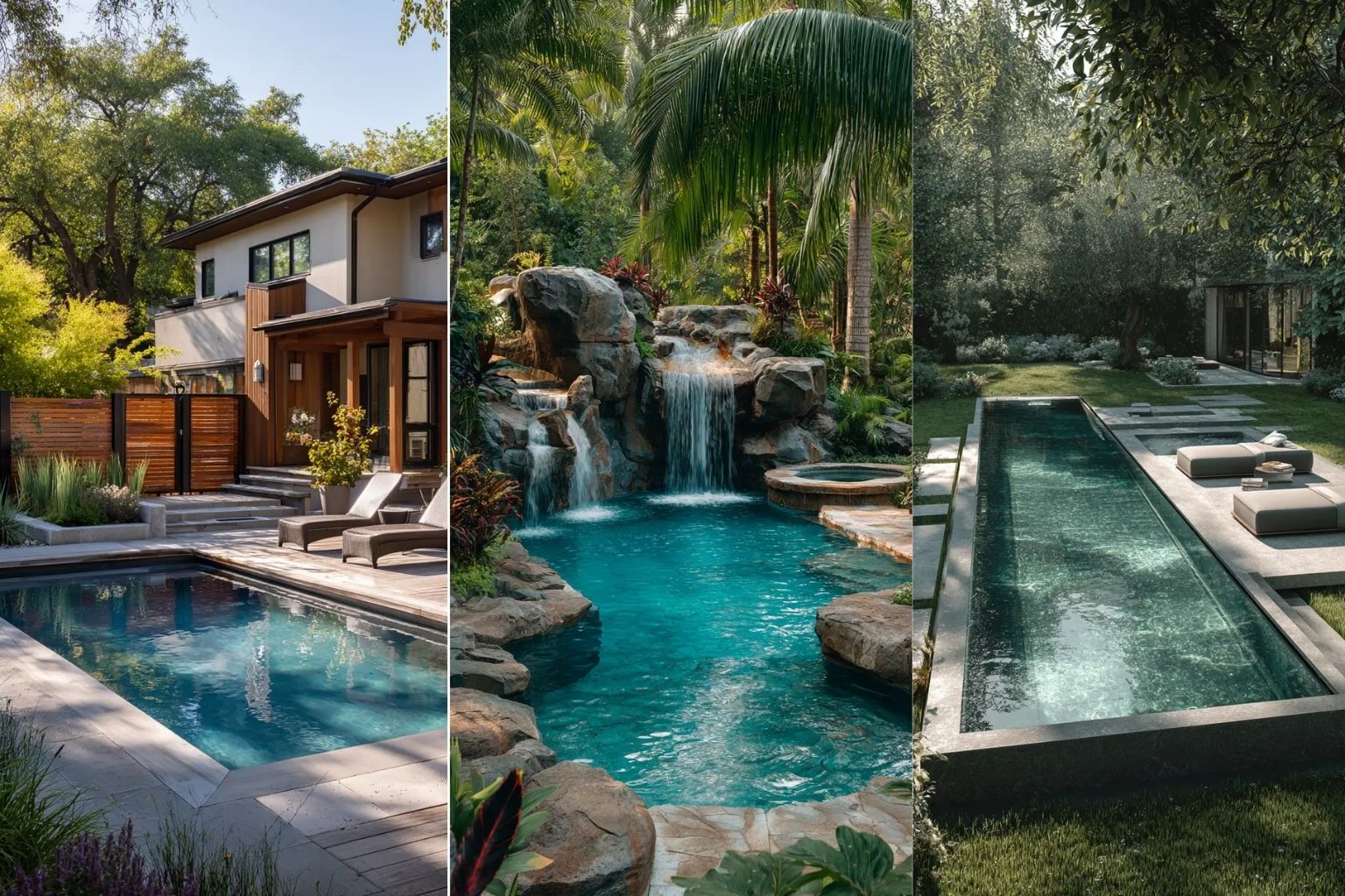 20 Elegant Semi Above Ground Pool Designs