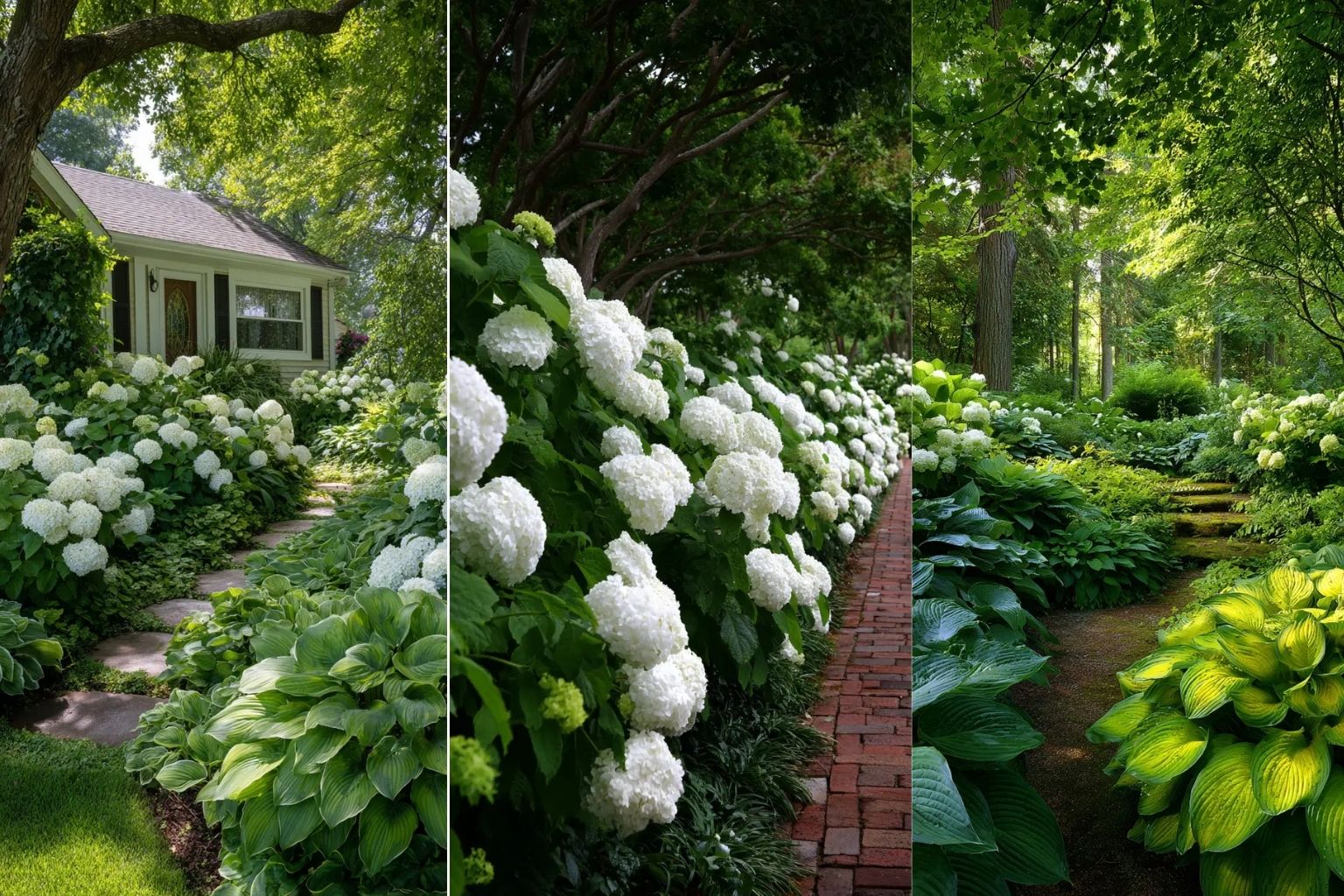 20 Hydrangea And Hostas Landscaping Combinations
