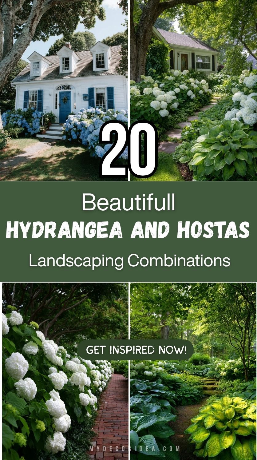 20 Hydrangea And Hostas Landscaping Combinations
