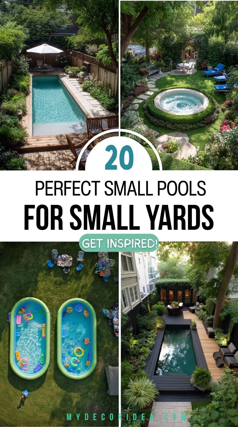 20 Perfect Small Pools For Small Yards
