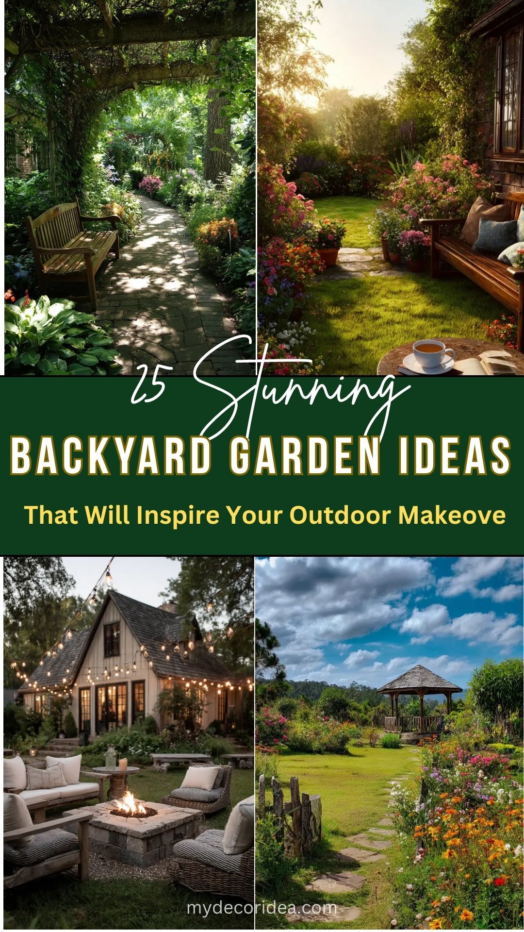 25 Backyard Garden Ideas That Will Inspire Your Outdoor Makeover
