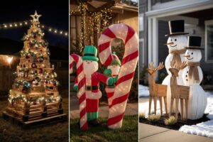10 Easy DIY Christmas Yard Decorations That Make a Statement