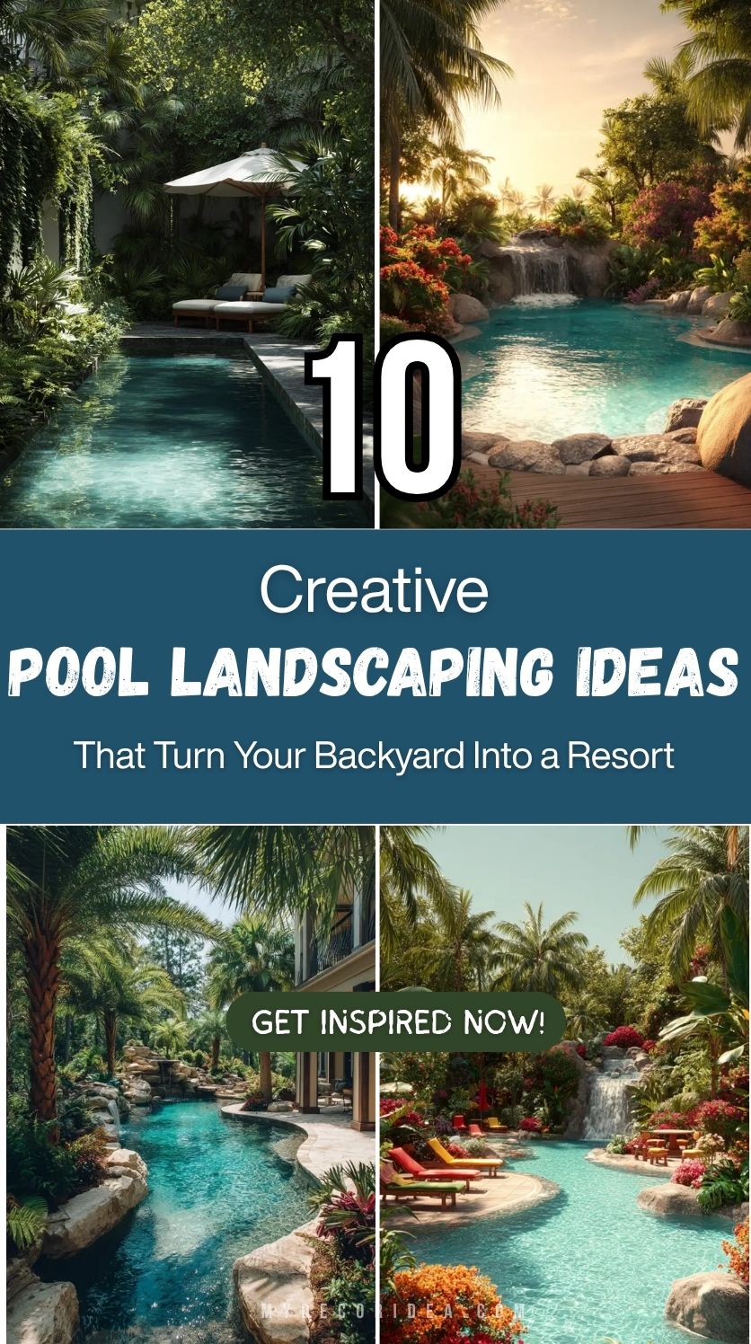 10 Pool Landscaping Ideas That Turn Your Backyard Into a Resort
