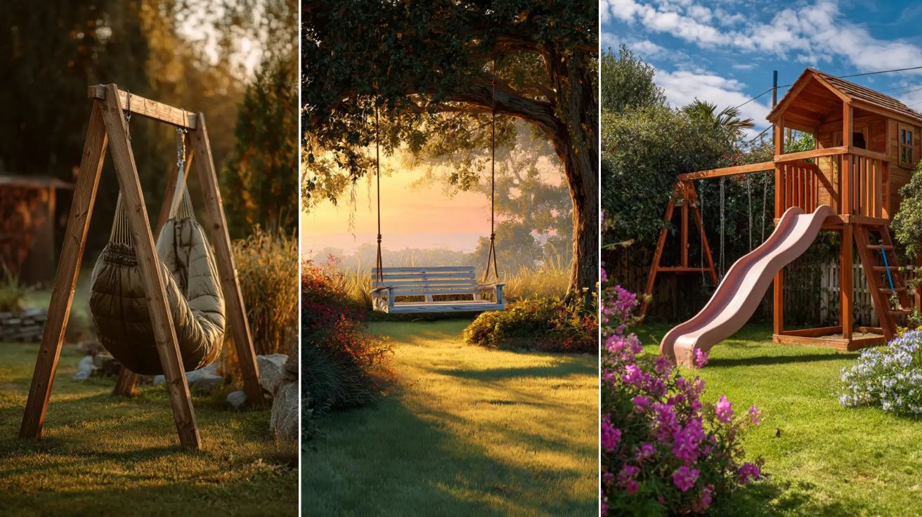 10 Swing Set Plans That’ll Make Your Backyard the Coolest Spot