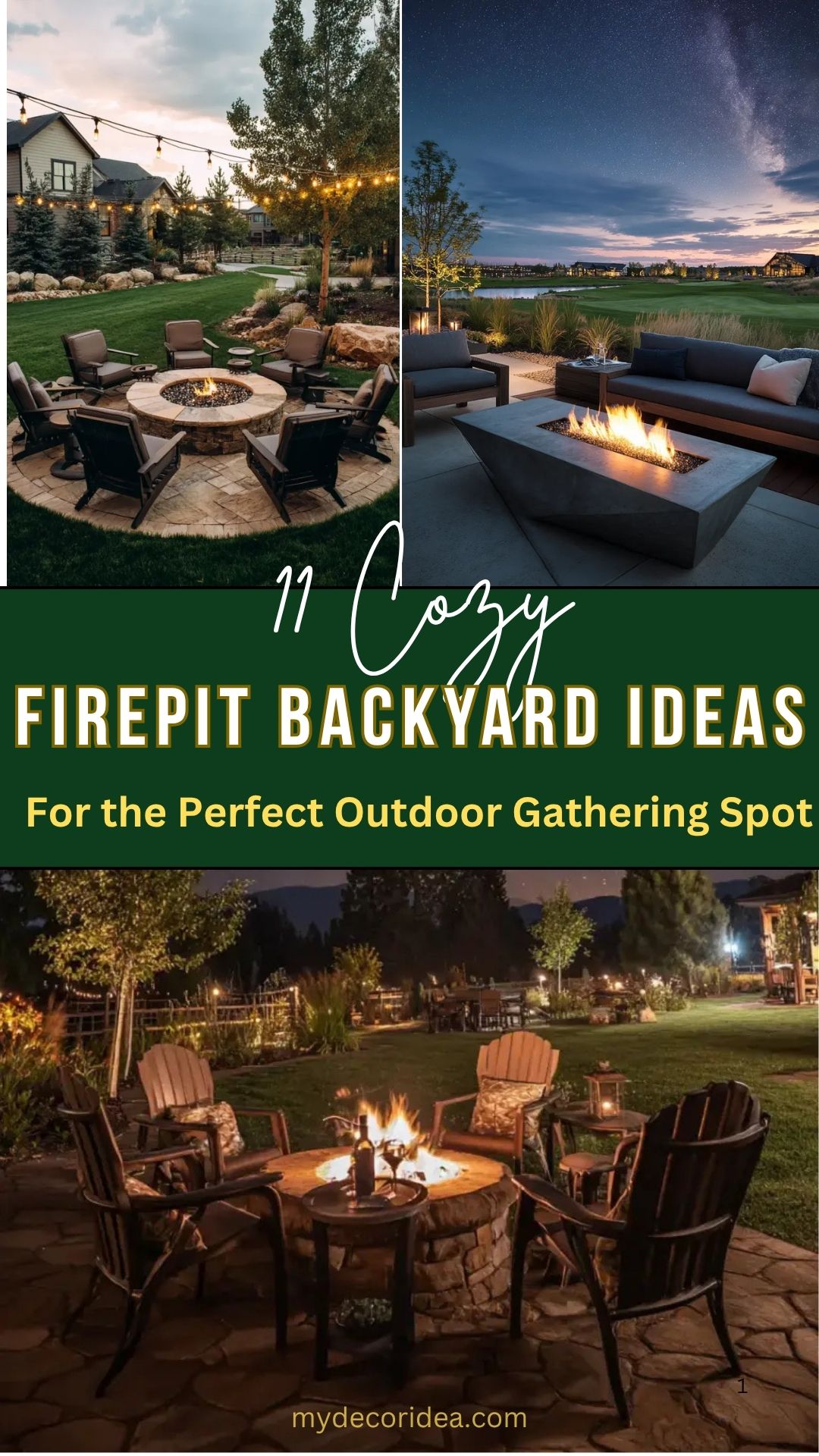 11 Cozy Firepit Backyard Ideas for the Perfect Outdoor Gathering Spot
