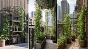 11 Space-Saving Cucumber Trellis Ideas