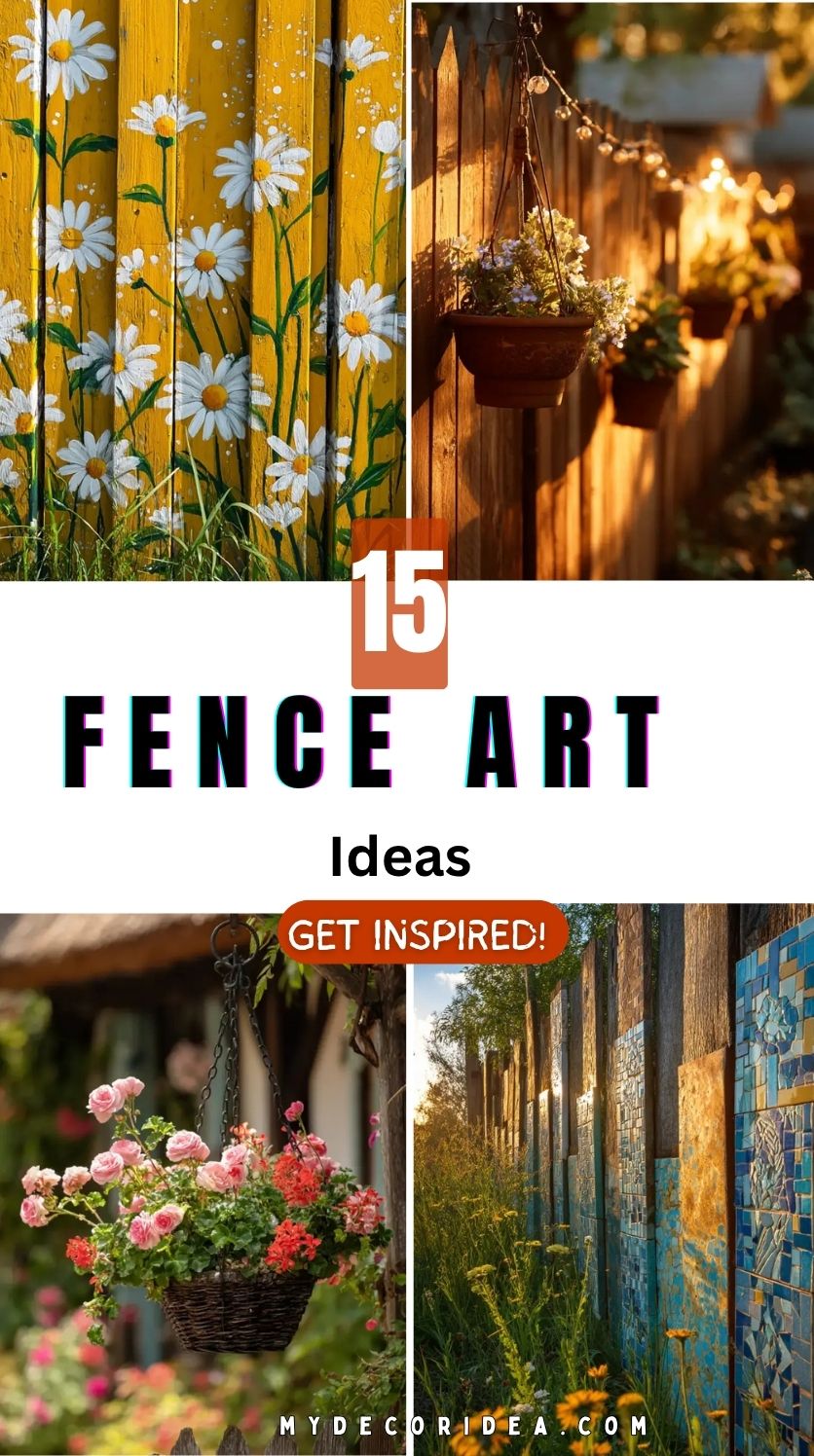 15 Fence Art Ideas
