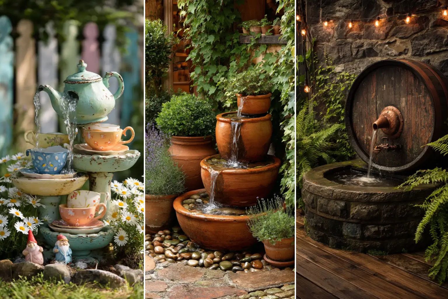 19 DIY Fountain Ideas