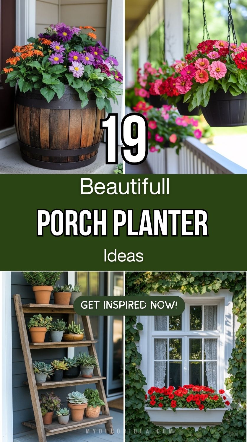 19 Porch Planter Ideas

