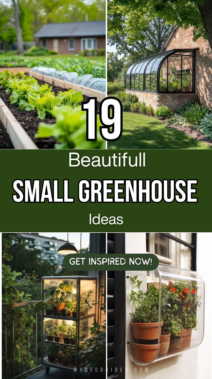 19 Small Greenhouse Ideas
