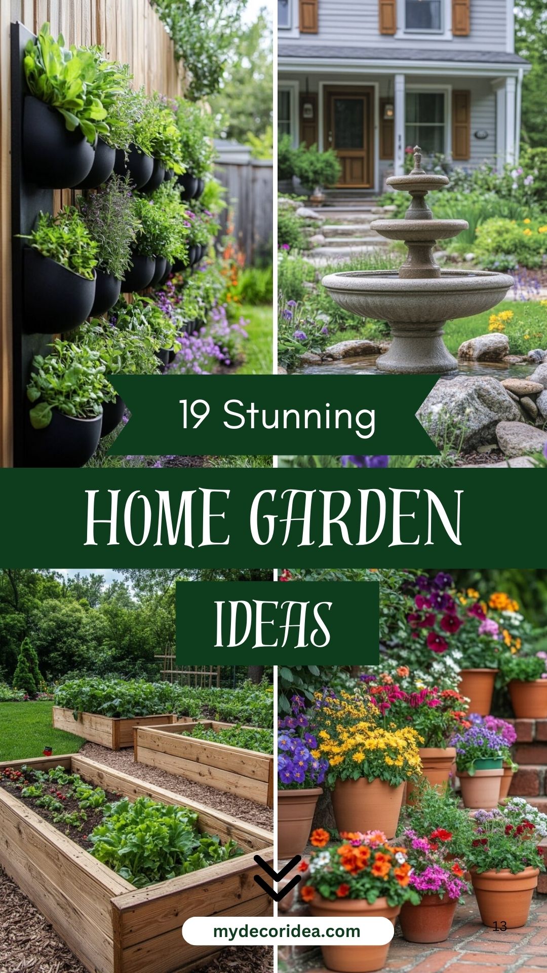 19 Stunning Home Garden Ideas