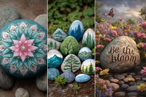 20 Beautiful Garden Rock Art Ideas