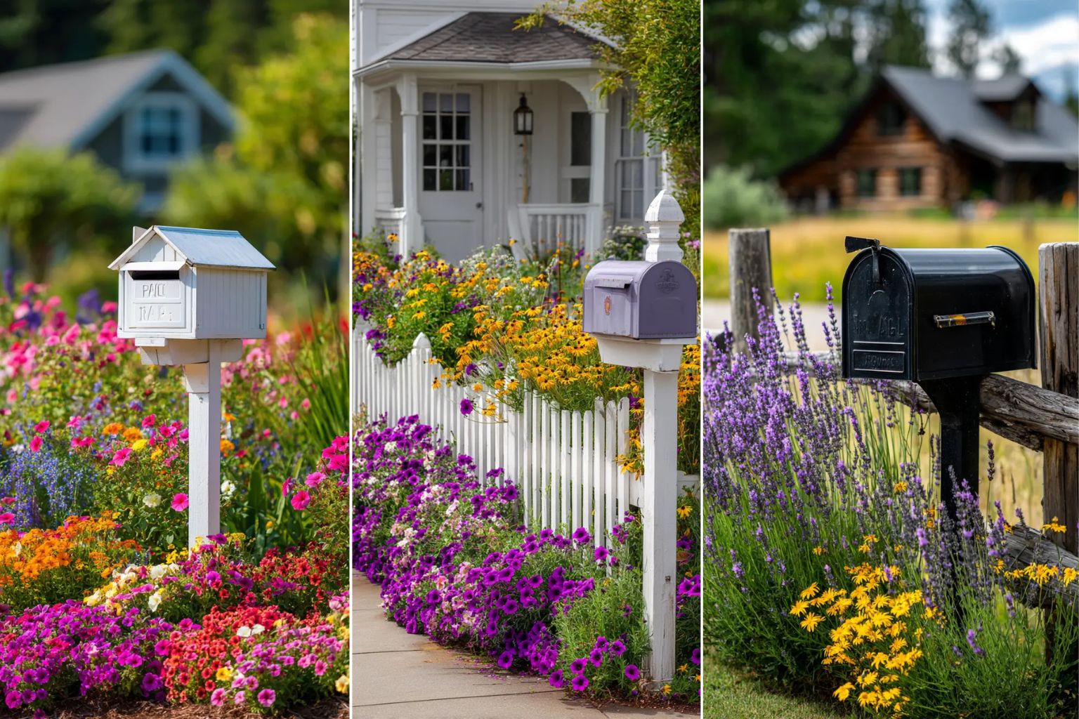 20 Beautiful Mailbox Flower Bed Ideas To Try