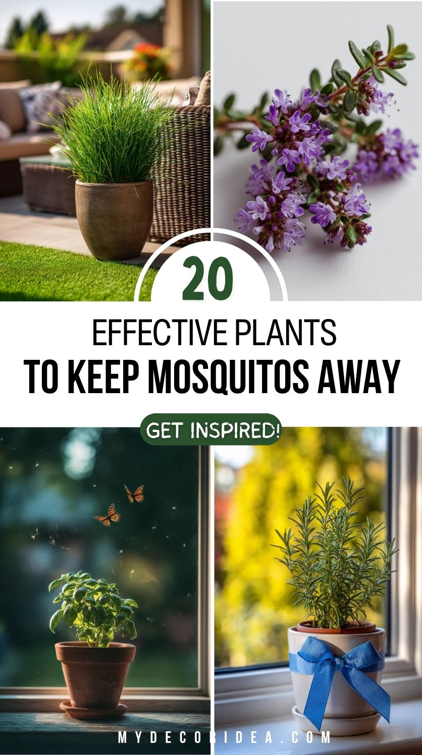 20 Effective Plants To Keep Mosquitos Away
