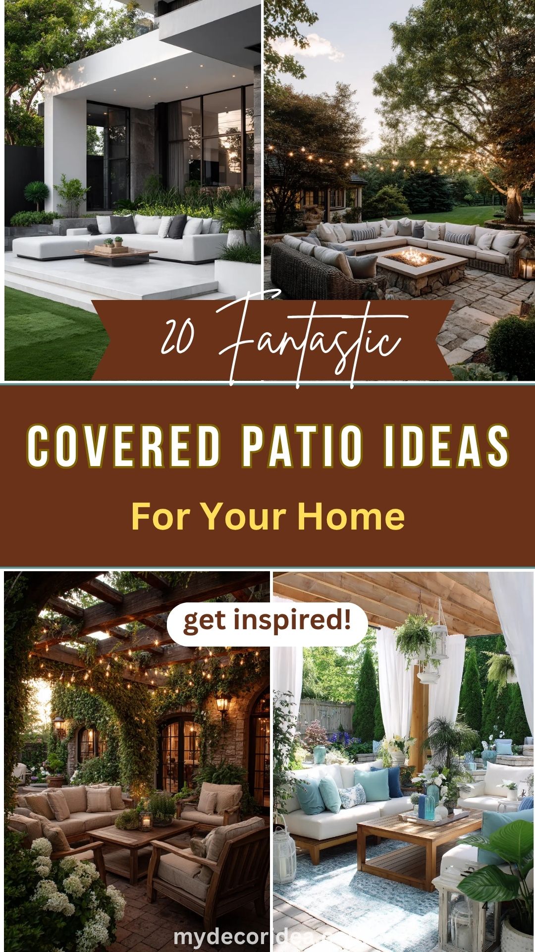 20 Fantastic Covered Patio Ideas For Your Home
