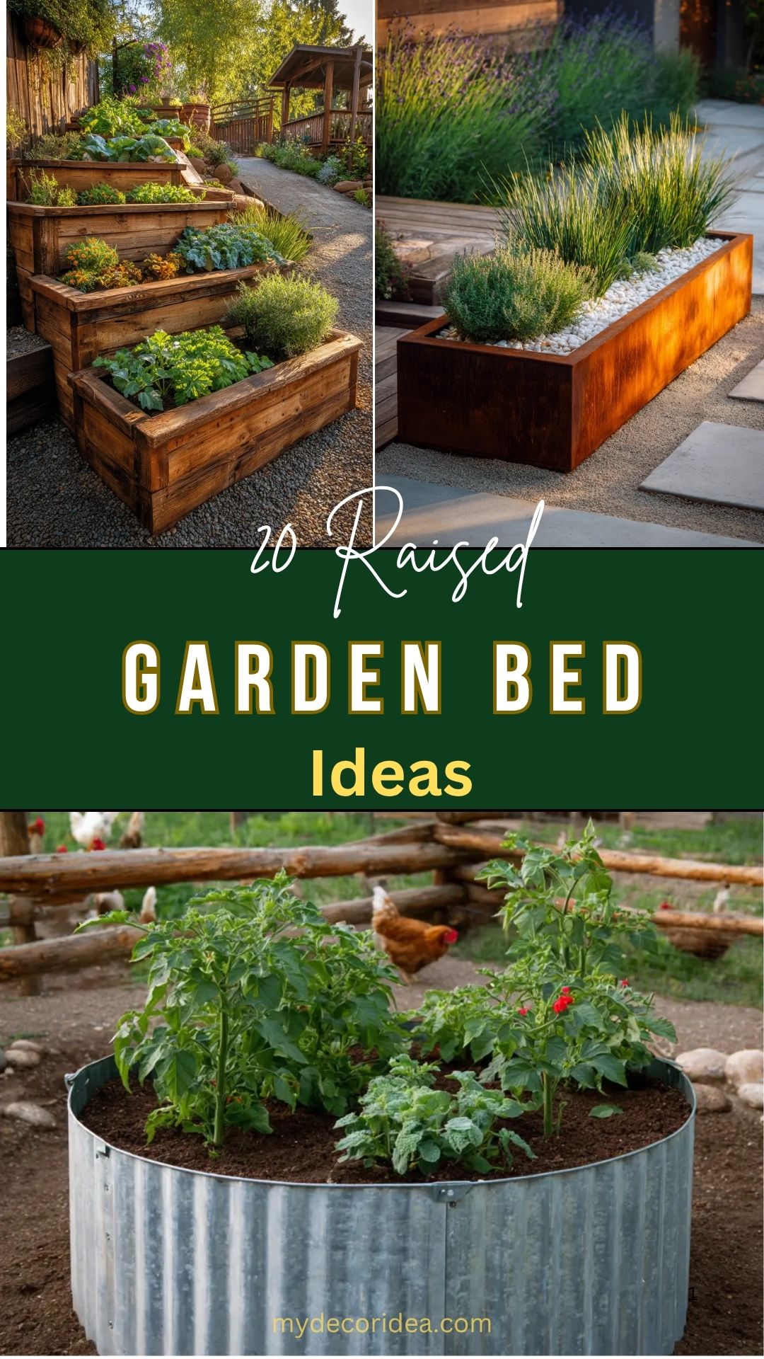 20 Raised Garden Bed Ideas
