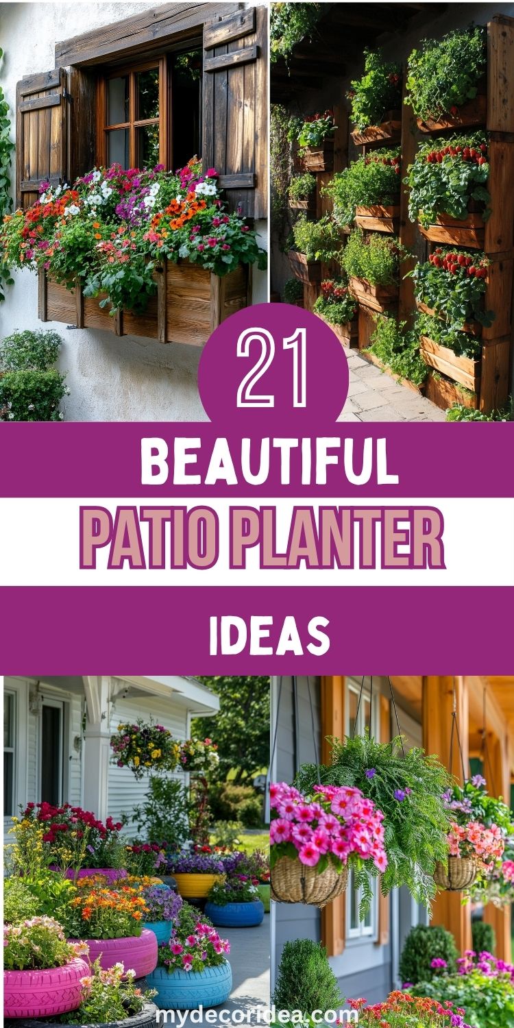 21 Patio Planter Ideas

