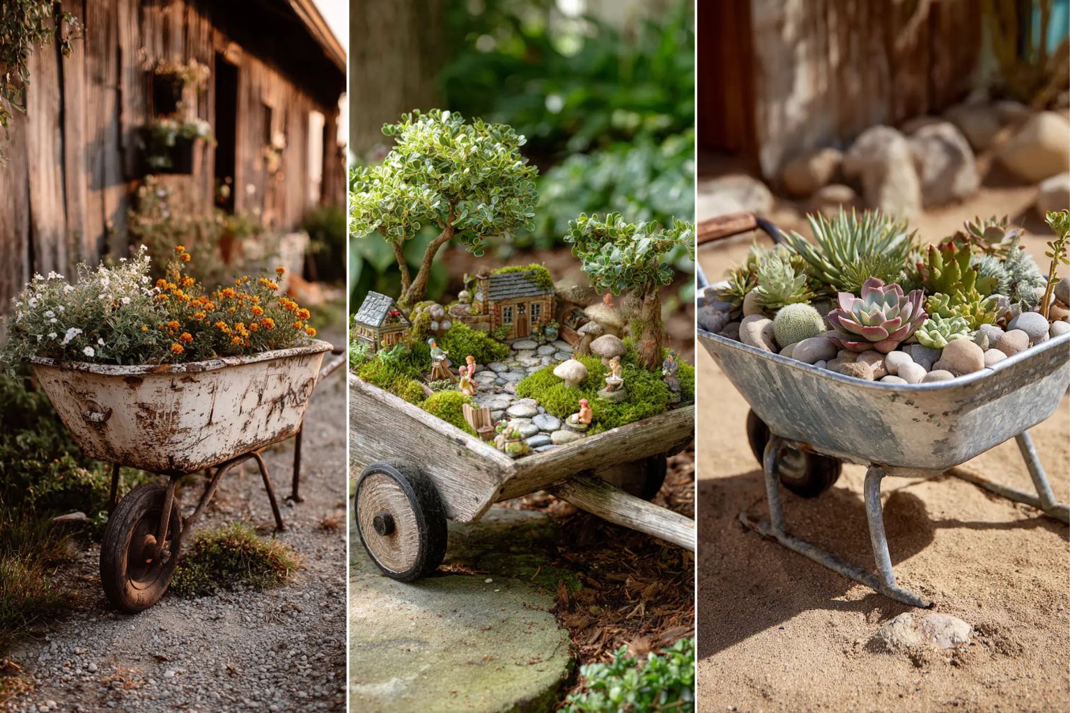 22 Creative Wheelbarrow Planter Ideas That Will Transform Your Garden (2025)