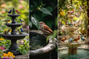 Choose the Perfect Bird Bath for Your Backyard Styles, Sizes & Placement