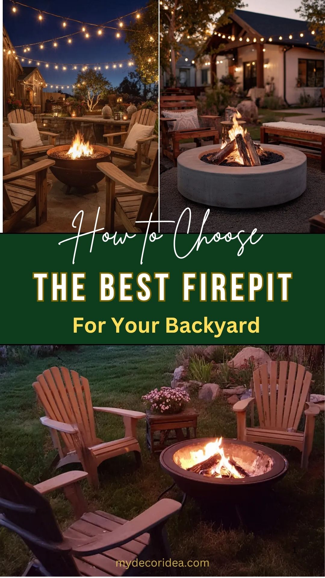 How to Choose the Best Firepit for Your Backyard
