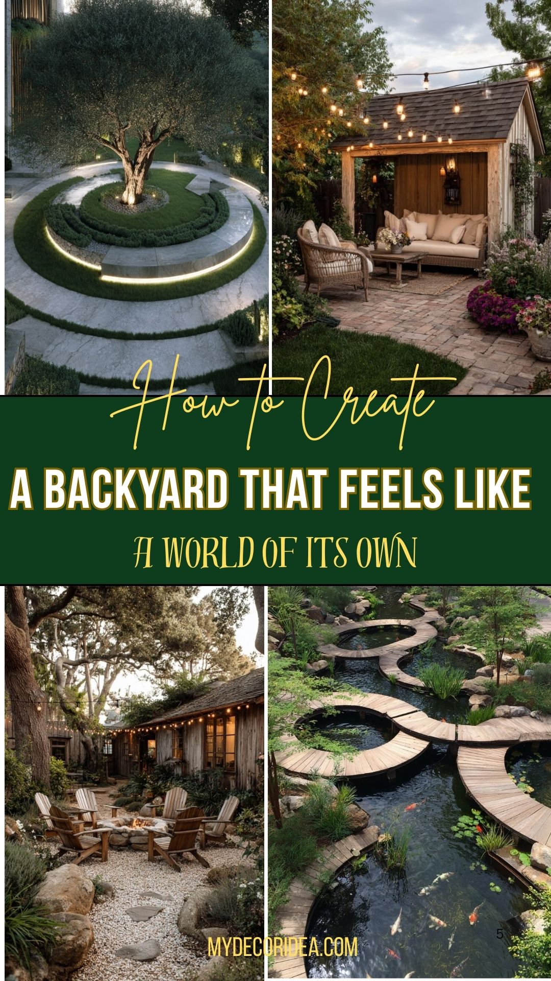How to Create a Backyard That Feels Like a World of Its Own

