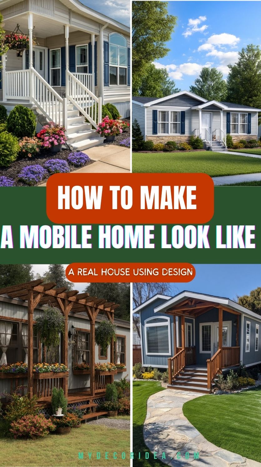 How to Make a Mobile Home Look Like a Real House Using Design Principles That Trick the Eye