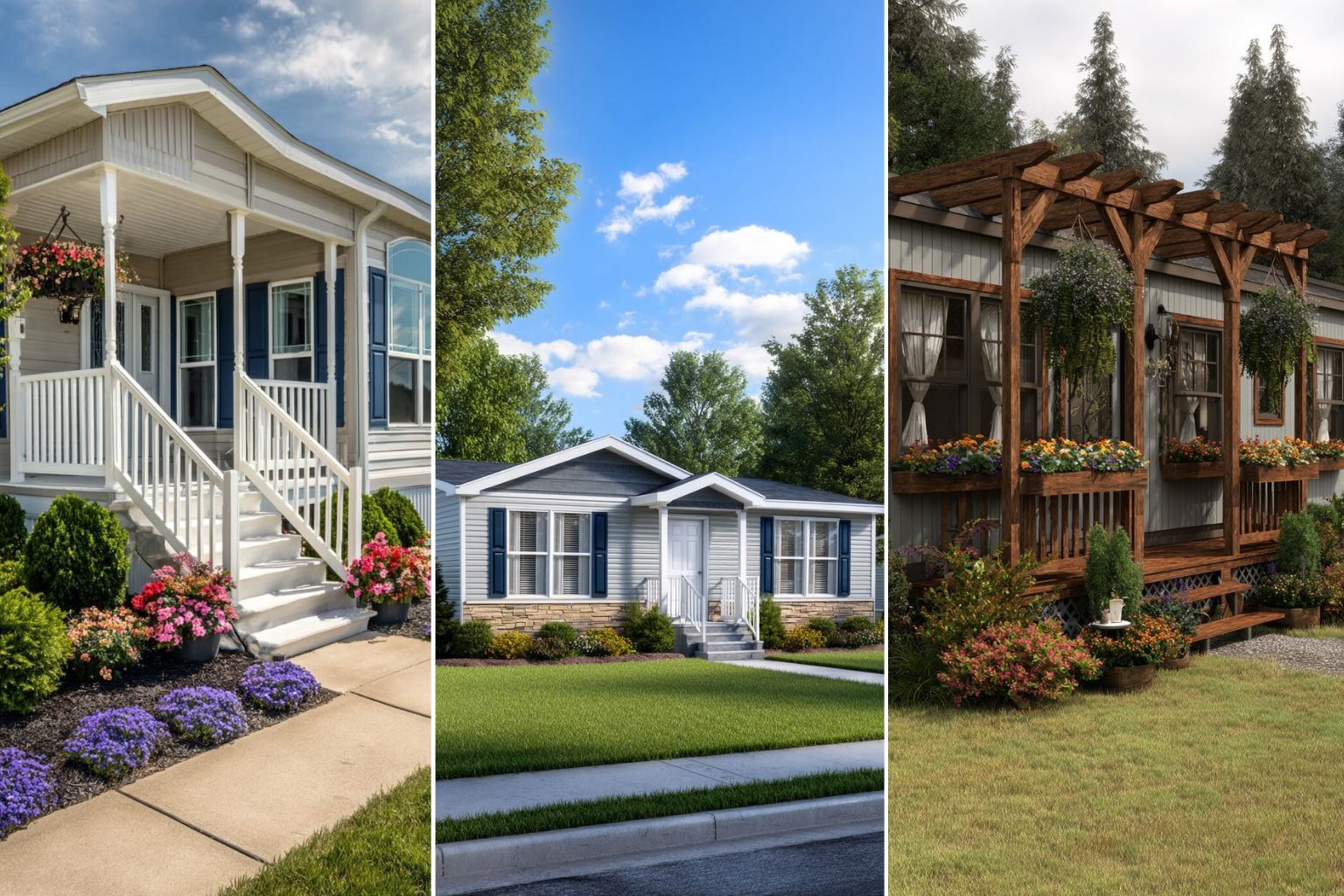 How to Make a Mobile Home Look Like a Real House Using Design Principles That Trick the Eye