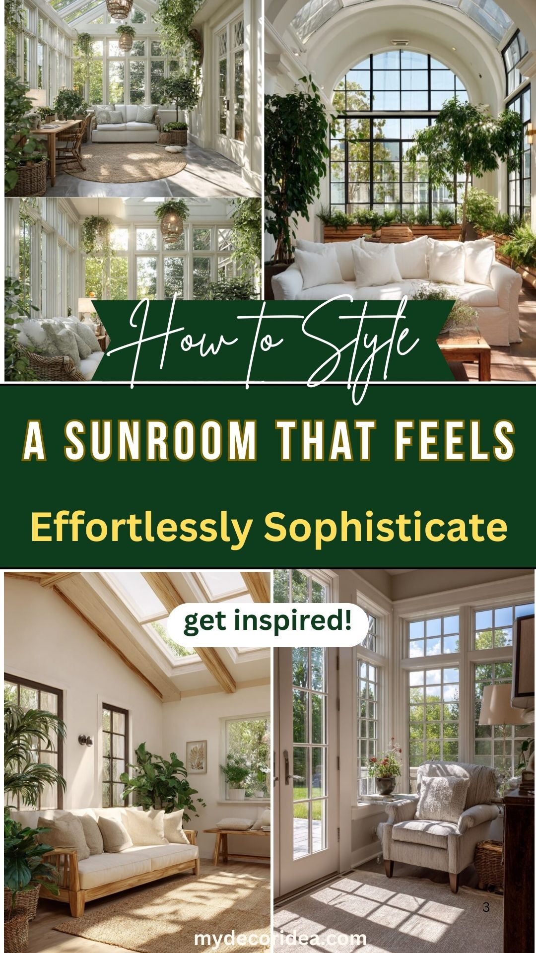 How to Style a Sunroom That Feels Effortlessly Sophisticate
