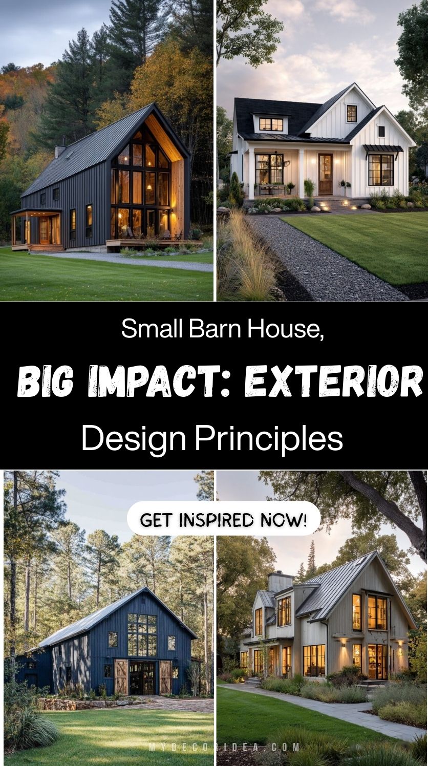 Small Barn House, Big Impact Exterior Design Principles Behind Barndominium Aesthetics