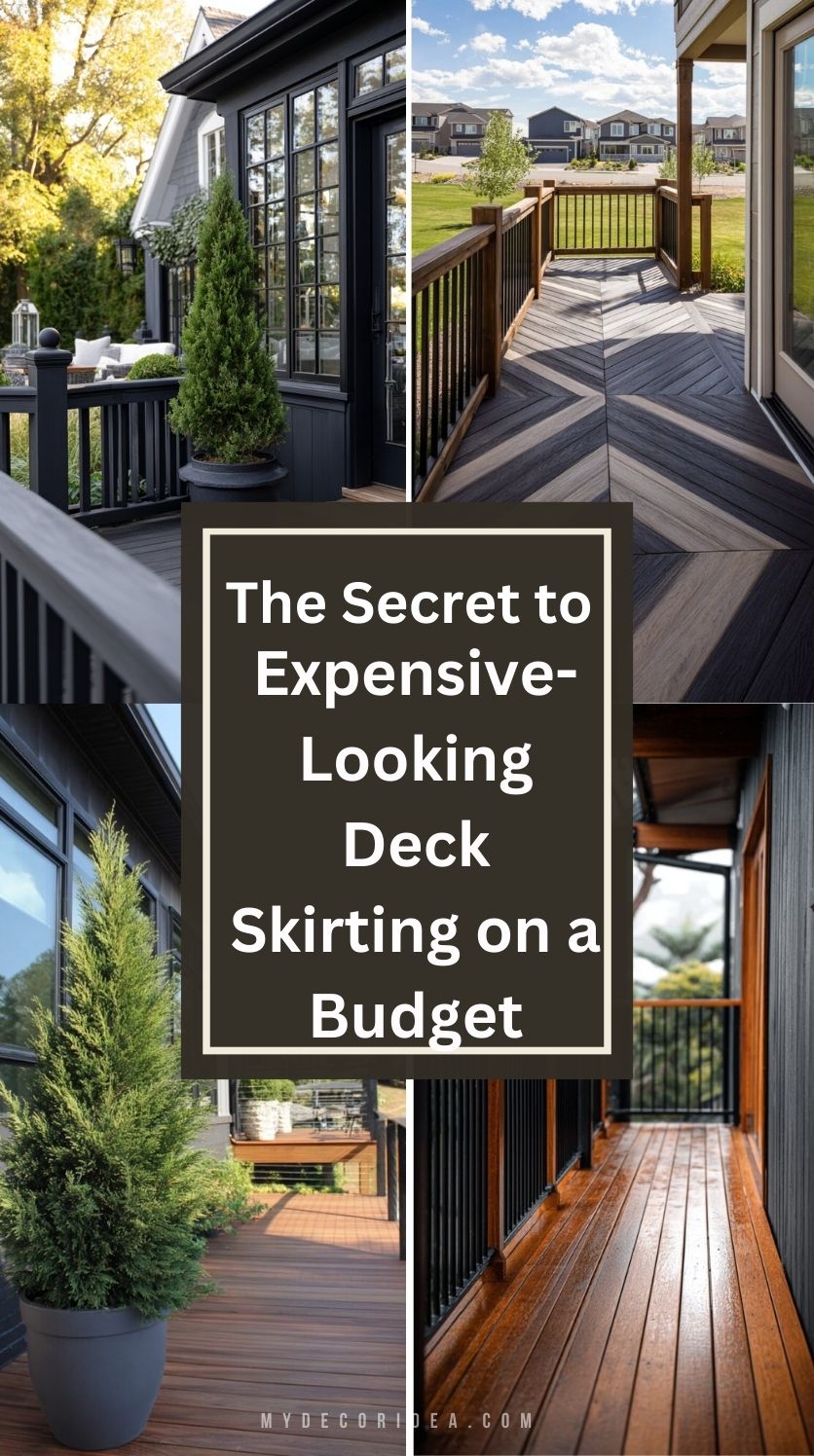 The Secret to Expensive-Looking Deck Skirting on a Budget