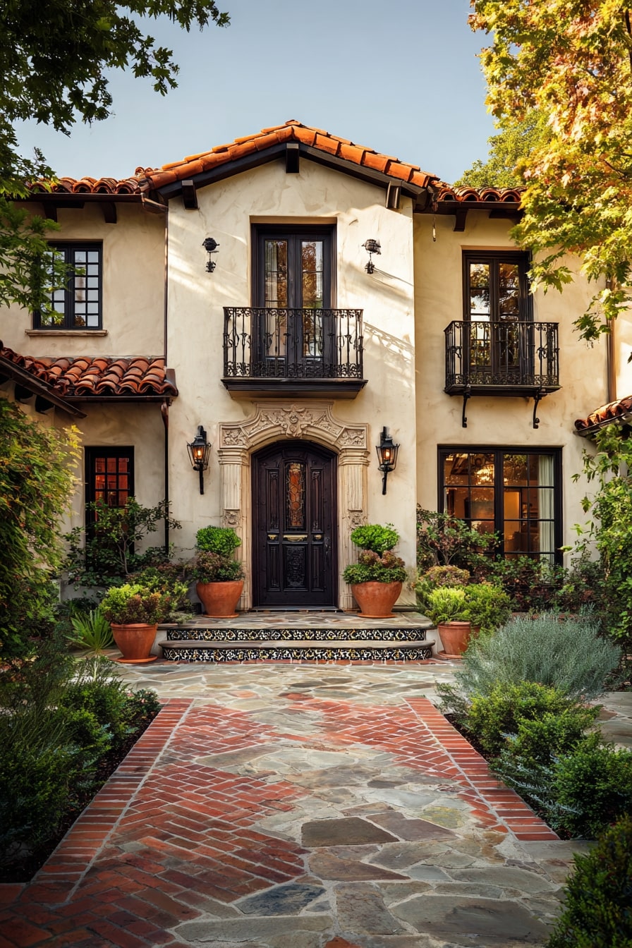 Warm Neutrals with Spanish Charm
