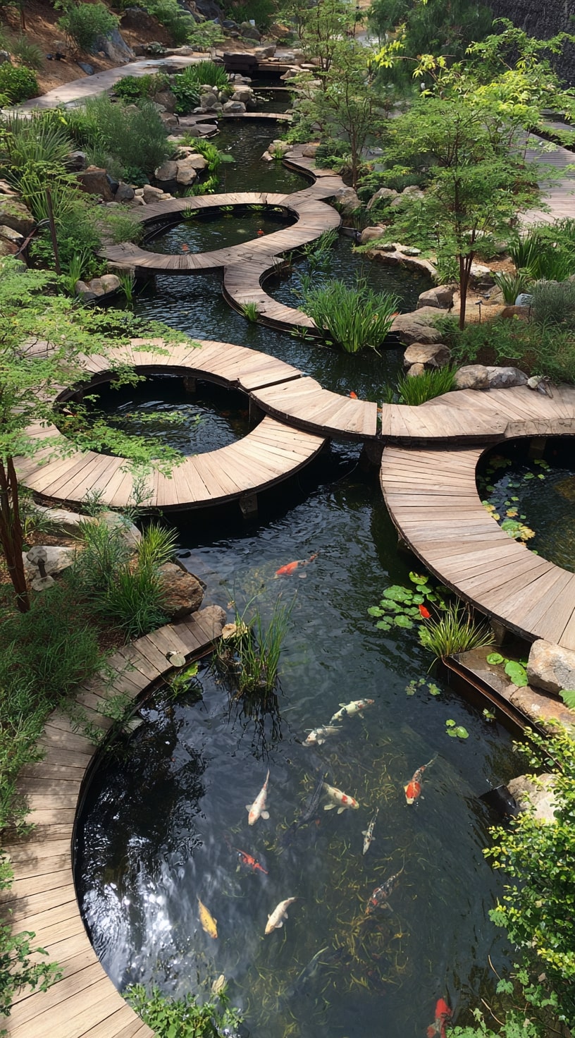 A Flowing Backyard Escape