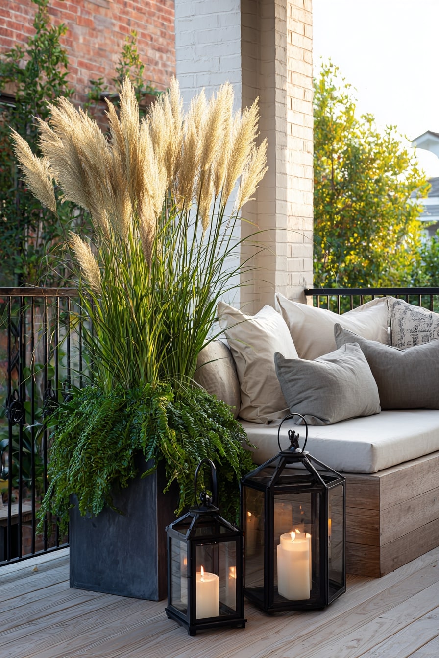 Elegant Outdoor Planter Box Styling for Cozy Corners