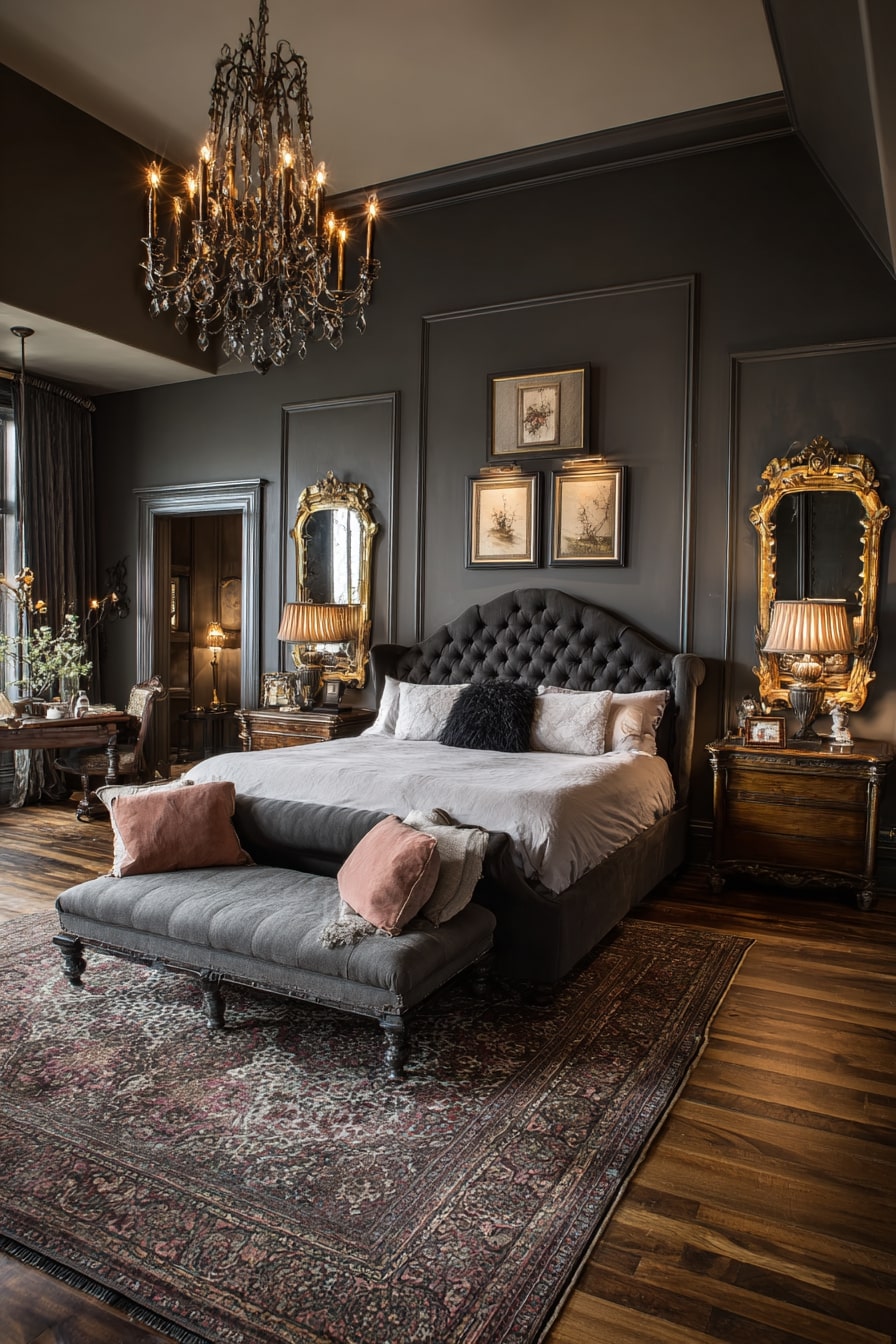 Luxe Drama with Vintage Soul
