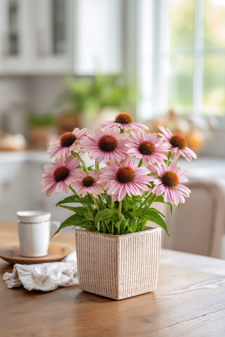 . Coneflower – Cheerful Blooms That Last