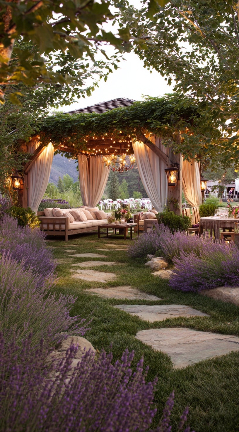 An Enchanting Garden Pavilion