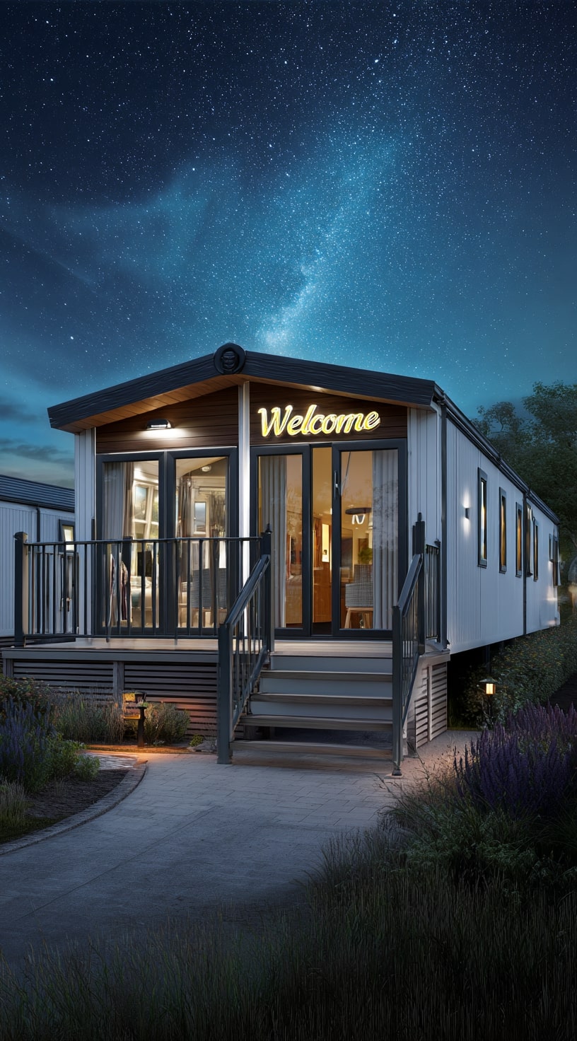 Lighting and Entryway Design That Elevates a Mobile Home