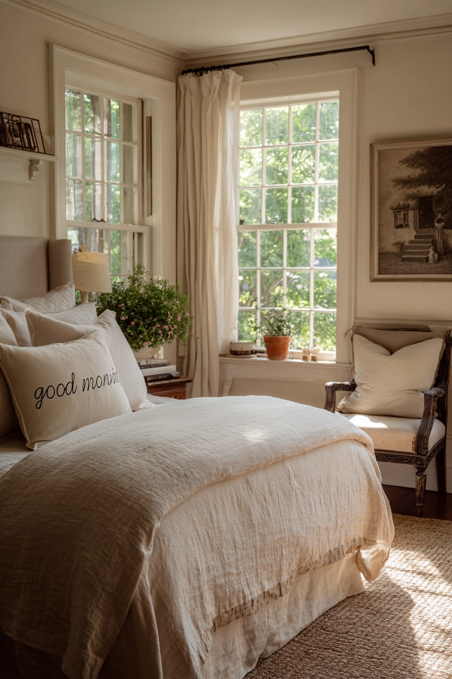 Sunlit Comfort with Cottage Charm