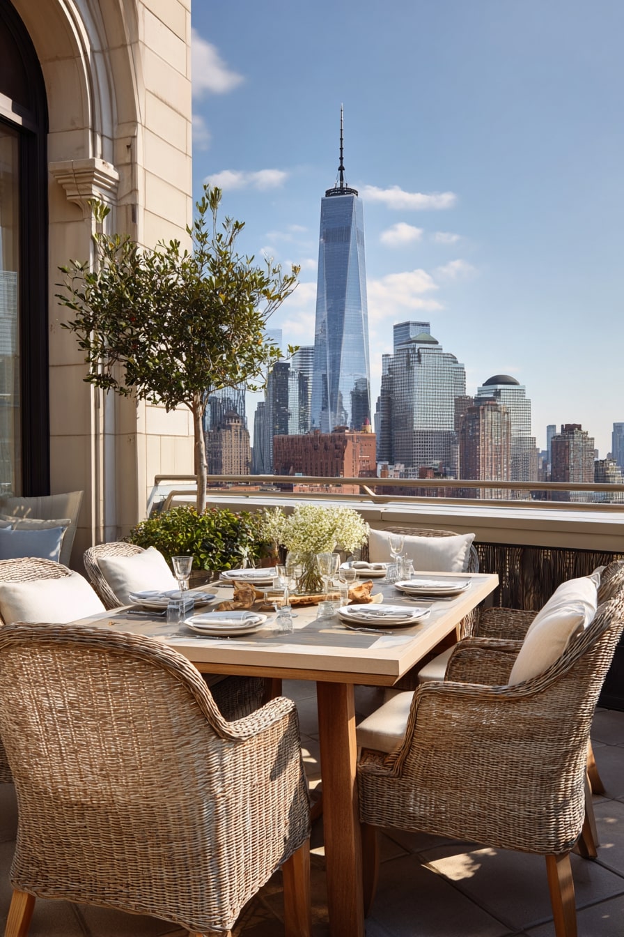 : Rooftop Dining with Effortless Style