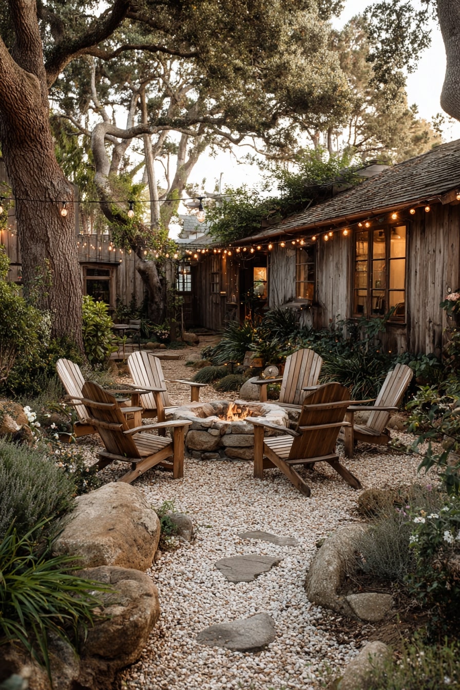 A Cozy Backyard Gathering Spot