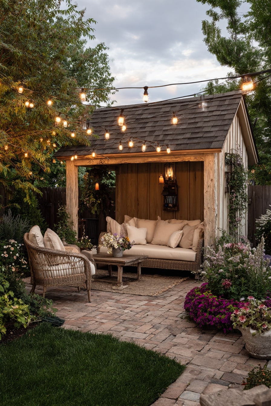 A Backyard Nook for Relaxed Evenings