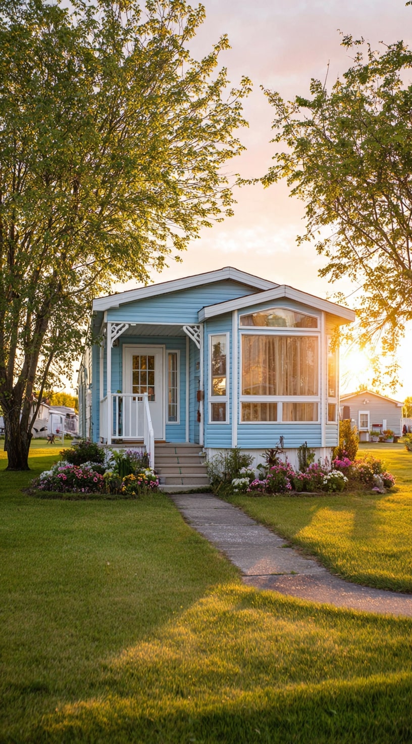 Cottage-Style Charm That Transforms a Mobile Home