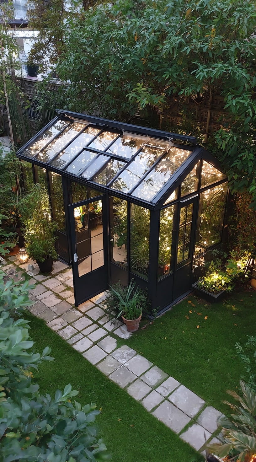 A Glasshouse Retreat in the Backyard