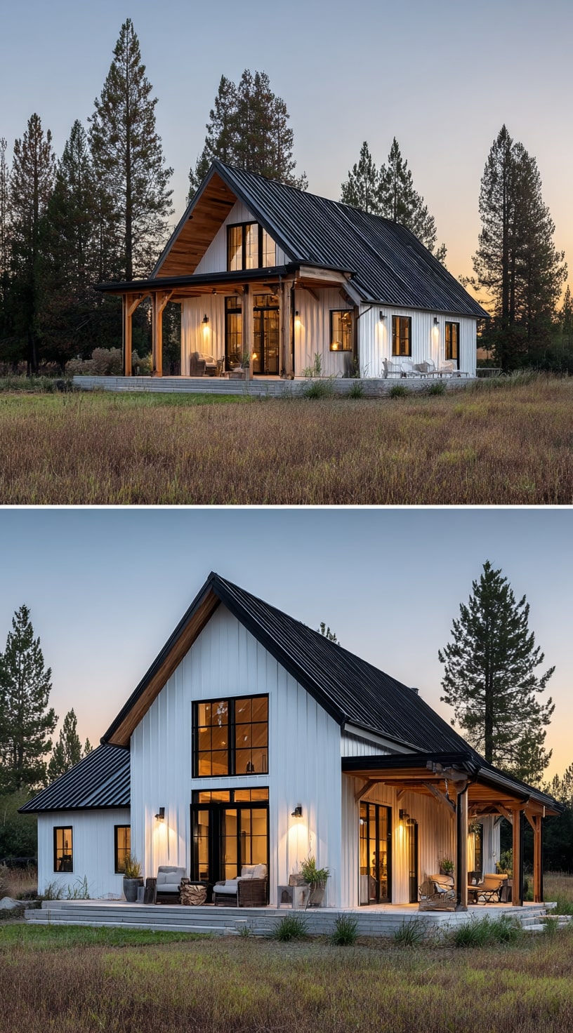 A Barn House that Blends Simplicity with Strength