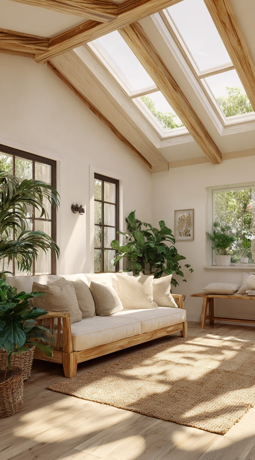 A Sunroom Filled with Natural Warmth