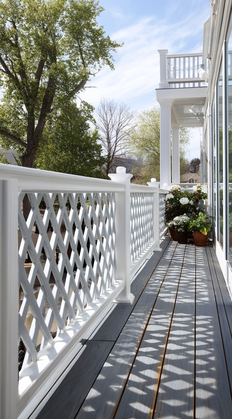 Lattice Skirting That Brings Light and Elegance